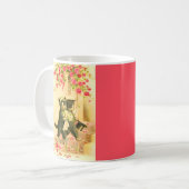 kattenvoer koffiemok (Voorkant links)