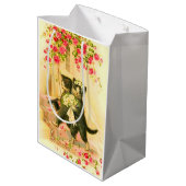 kattenvoer medium cadeauzakje (Achterkant Gekanteld)