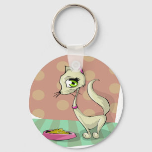 kattenvoer ontbijtgourmet sleutelhanger