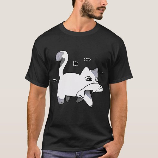 Kattenvoer T-shirt (Voorkant)