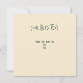 Kattenvoerstaking Kaart (Achterkant)