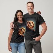 Kattenvoetbal Appeltaart T-shirt (Unisex)