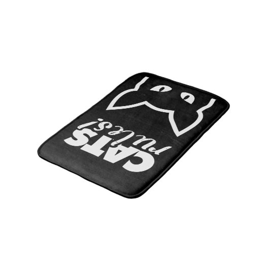 Kattenvoorschriften Badmat (Gekanteld)