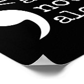 Kattenvorm Semicolon Gift Zelfmoord Preventie Awar Poster (Hoek)