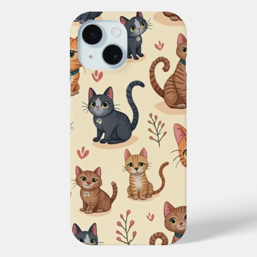 Kattenvrienden die ik mis Case-Mate iPhone case (Achterkant)