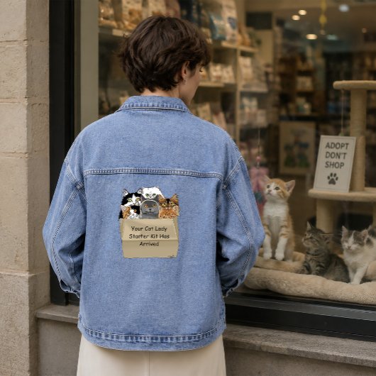 Kattenvrouw Starter Kit Denim Jacket