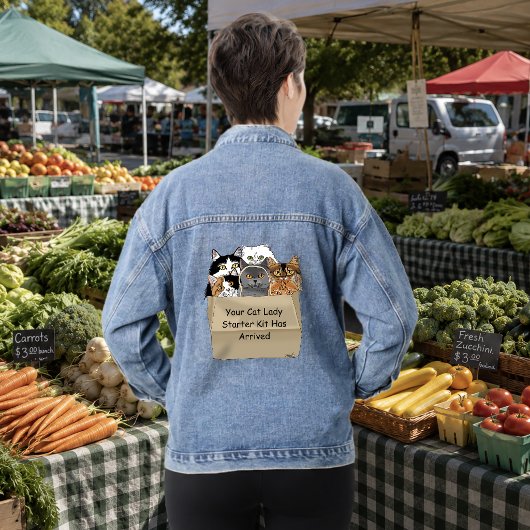 Kattenvrouw Starter Kit Denim Jacket