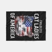 Kattenvrouwen tegen het fascisme 1 fleece deken (Voorkant (Horizontaal))