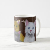 Kattenvrouwtje koffiemok (Voorkant rechts)