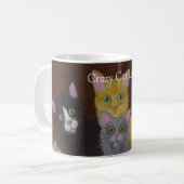 Kattenvrouwtje koffiemok (Voorkant links)