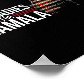 Kattenvrouwtjes voor Kamala Poster (Hoek)