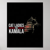 Kattenvrouwtjes voor Kamala Poster (Voorkant)