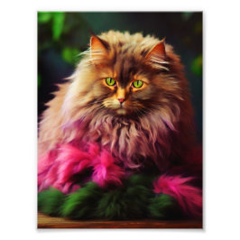 Kattenwandpapier voor kattenliefhebber foto afdruk