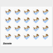 Kattenwas Hart Sticker (Vel)