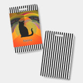 Kattenwereld Badge (Voor- en achterkant)