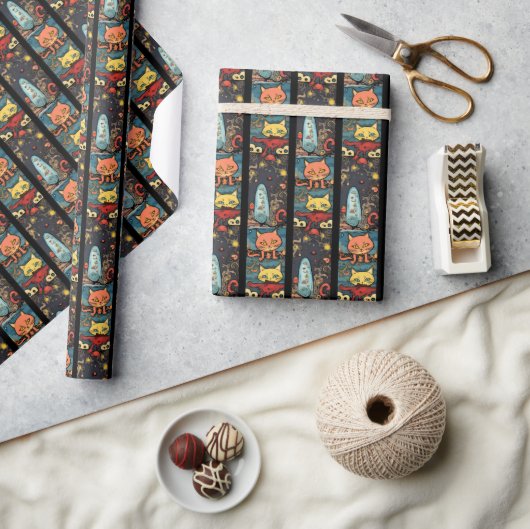 Kattenwereld Cadeaupapier (Crafts)