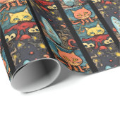 Kattenwereld Cadeaupapier (Rol Hoek)