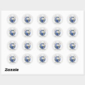 kattenwereld ronde sticker (Vel)