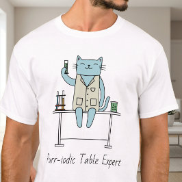 Kattenwetenschapper, scheikundekatten, wetenschaps t-shirt