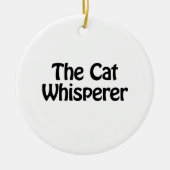kattenwhisker keramisch ornament (Voorkant)