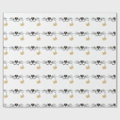 Kattenwhiskers Cadeaupapier (Vlak)