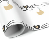 Kattenwhiskers Cadeaupapier (Rol Hoek)