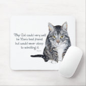Kattenwijsheid - en vriendschap muismat (Met muis)