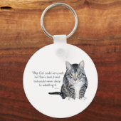 Kattenwijsheid - en Vriendschap Sleutelhanger (Voorkant)