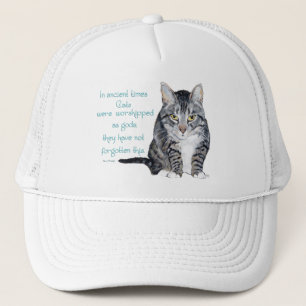 Kattenwijsheid - in de oude tijden, katten werden trucker pet