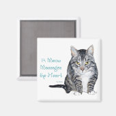 Kattenwijsheid - Meows Magneet (Voorkant / Achterkant)