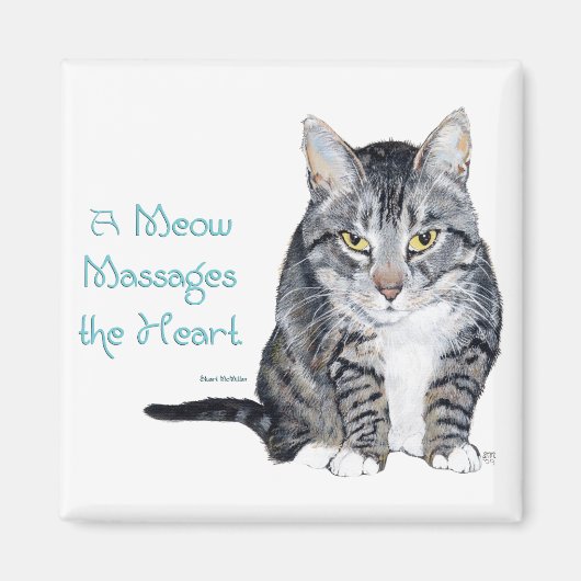 Kattenwijsheid - Meows Magneet (Voorkant)