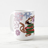 Kattenwinter koffiemok (Voorkant links)