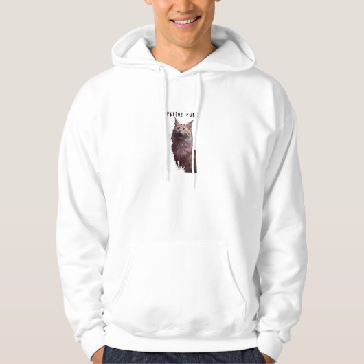 Kattenwoede Hoodie (Voorkant)