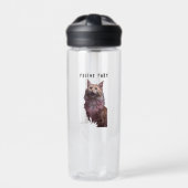 Kattenwoede Waterfles (Voorkant)