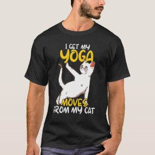 Kattenyoga Citaat Zen-meditatie Spiritueel Namaste T-shirt