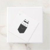 kattenzak bedankjes labels (In situ)