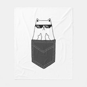 kattenzak fleece deken