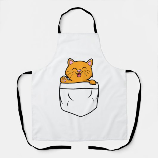 Kattenzak schort (Voorkant)