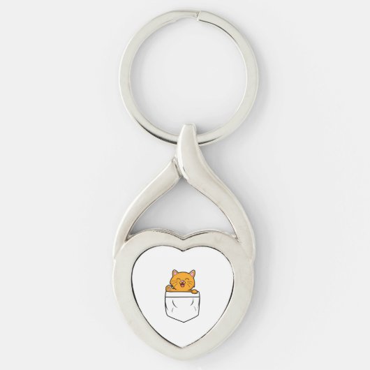 Kattenzak sleutelhanger (Voorkant)