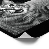 Kattenzelfie Met 67 Meme Grappige Katten Grafisch Poster (Hoek)