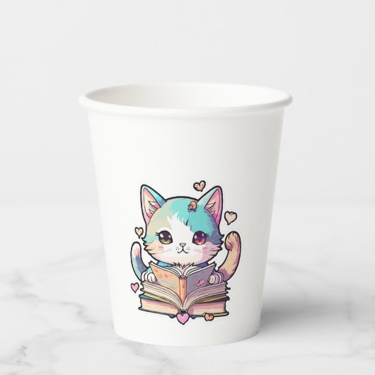 katteontwerp papieren bekers (Voorkant)