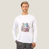 katteontwerp Tri-Blend shirt (Voorkant)