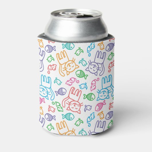 kattepatroon blikjeskoeler (Blikje Achterkant)