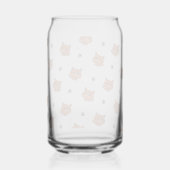 kattepatroon blikvorm glas (Achterkant)