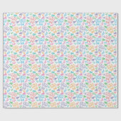 kattepatroon cadeaupapier (Vlak)