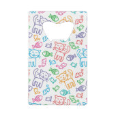 kattepatroon creditkaart flessenopener (Achterkant)