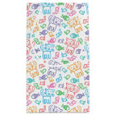 kattepatroon klein cadeauzakje (Achterkant)