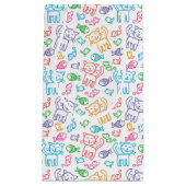 kattepatroon klein cadeauzakje (Voorkant)