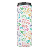 kattepatroon thermosbeker (Achterkant)