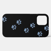kattepoetsafdrukken van huisdieren Case-Mate iPhone case (Achterkant (horizontaal))